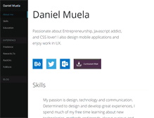 Tablet Screenshot of dmuela.com